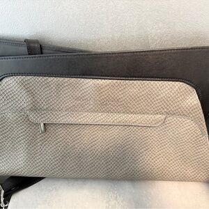 Hester Van Eeghen Elegant Black and Gray Womens Bag